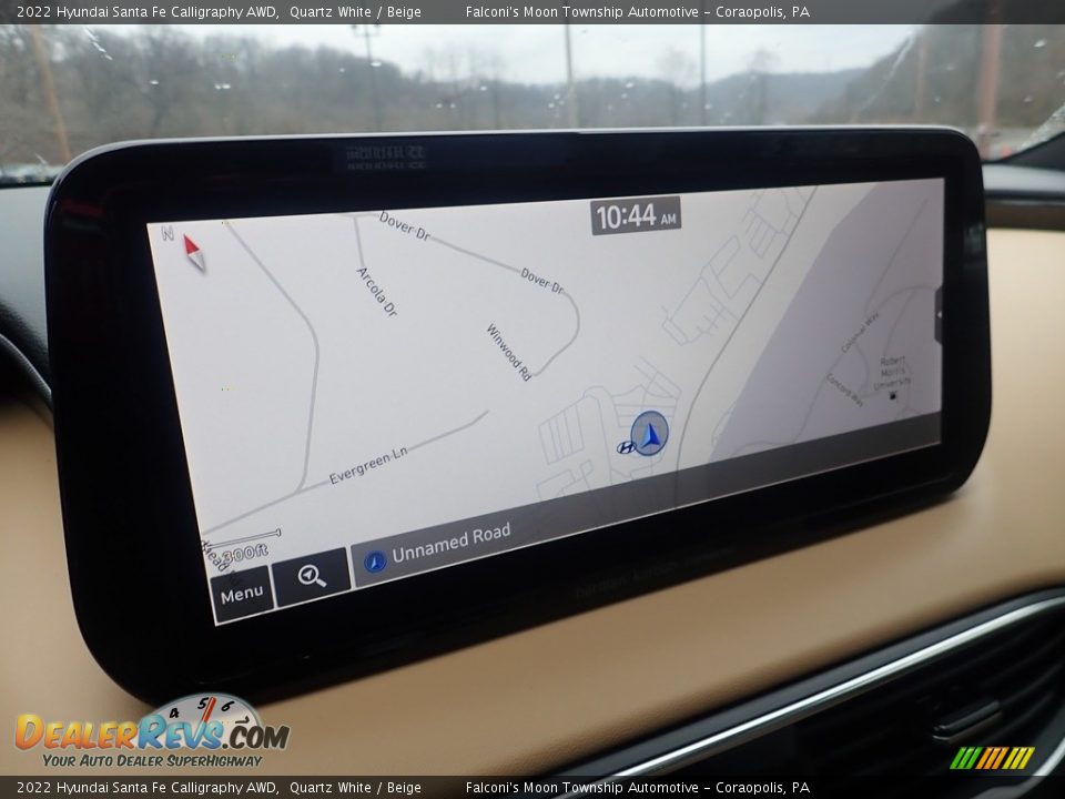 Navigation of 2022 Hyundai Santa Fe Calligraphy AWD Photo #25