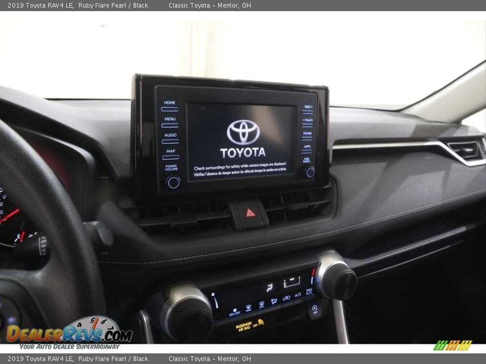 2019 Toyota RAV4 LE Ruby Flare Pearl / Black Photo #9