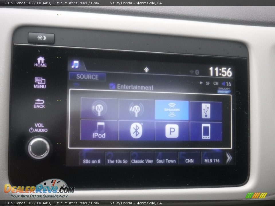 2019 Honda HR-V EX AWD Platinum White Pearl / Gray Photo #18