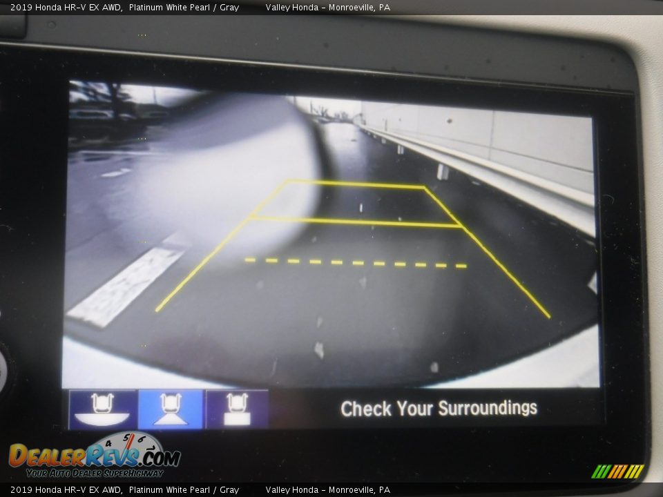 2019 Honda HR-V EX AWD Platinum White Pearl / Gray Photo #19