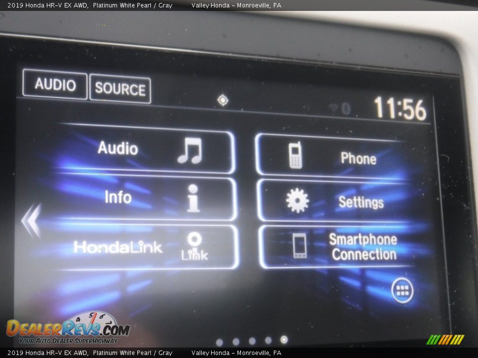 2019 Honda HR-V EX AWD Platinum White Pearl / Gray Photo #20