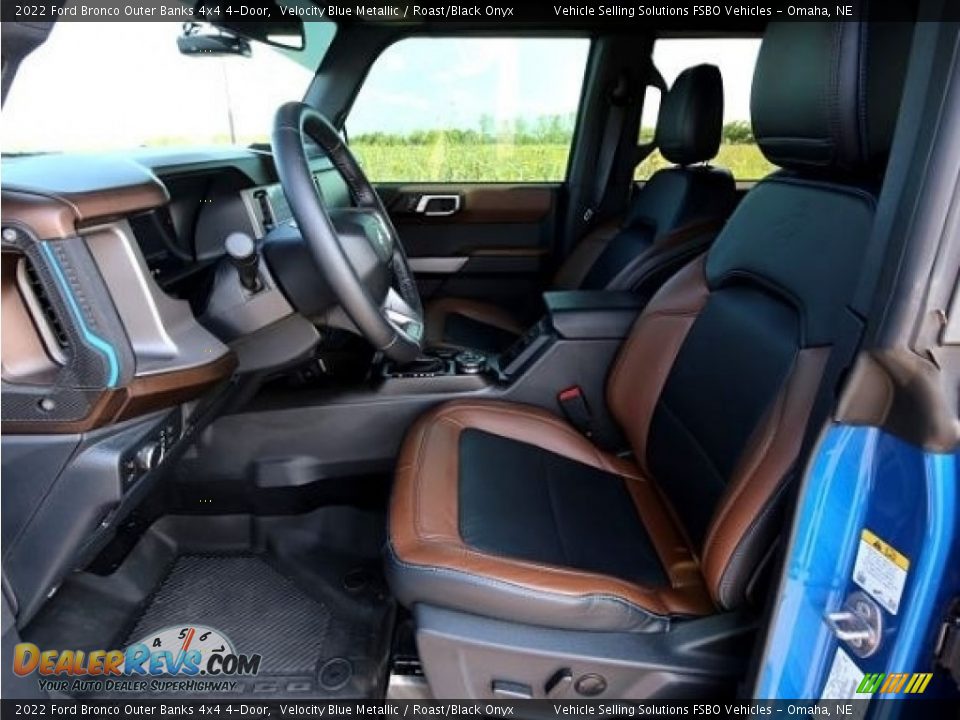 Front Seat of 2022 Ford Bronco Outer Banks 4x4 4-Door Photo #11