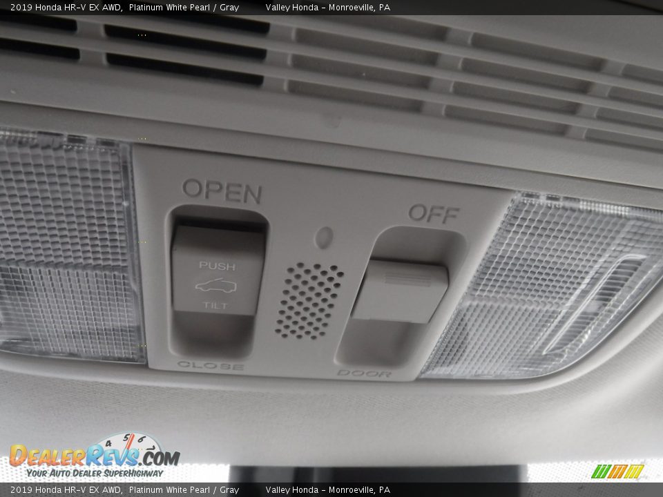 2019 Honda HR-V EX AWD Platinum White Pearl / Gray Photo #22