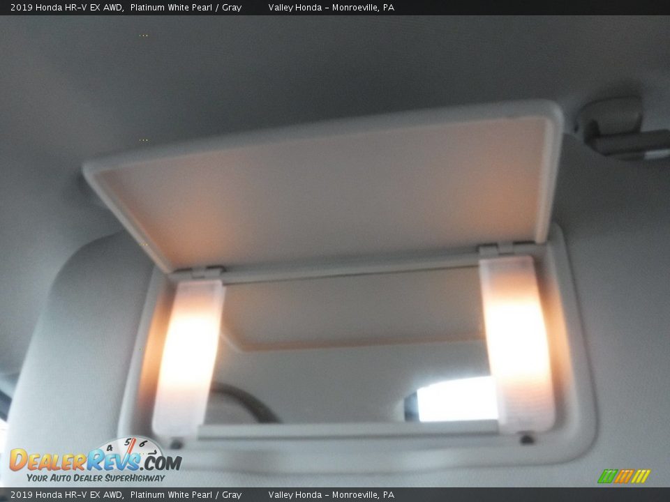 2019 Honda HR-V EX AWD Platinum White Pearl / Gray Photo #26