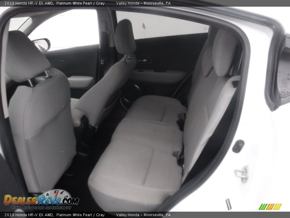 2019 Honda HR-V EX AWD Platinum White Pearl / Gray Photo #27