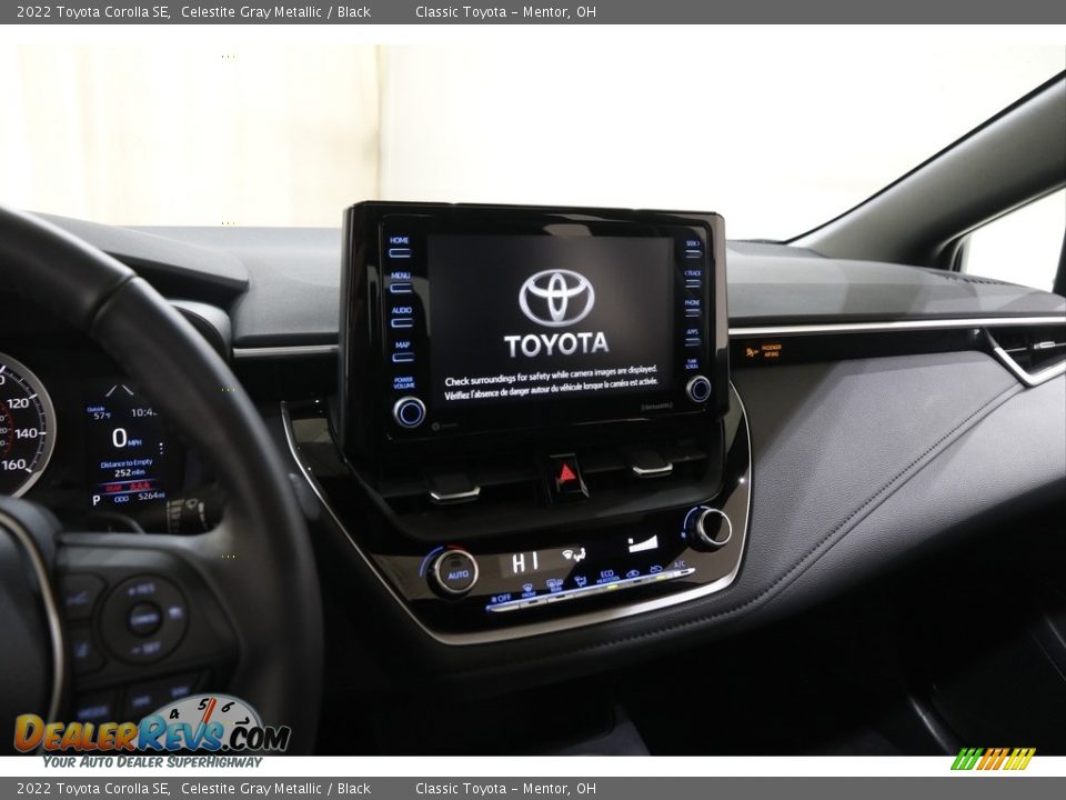 2022 Toyota Corolla SE Celestite Gray Metallic / Black Photo #9