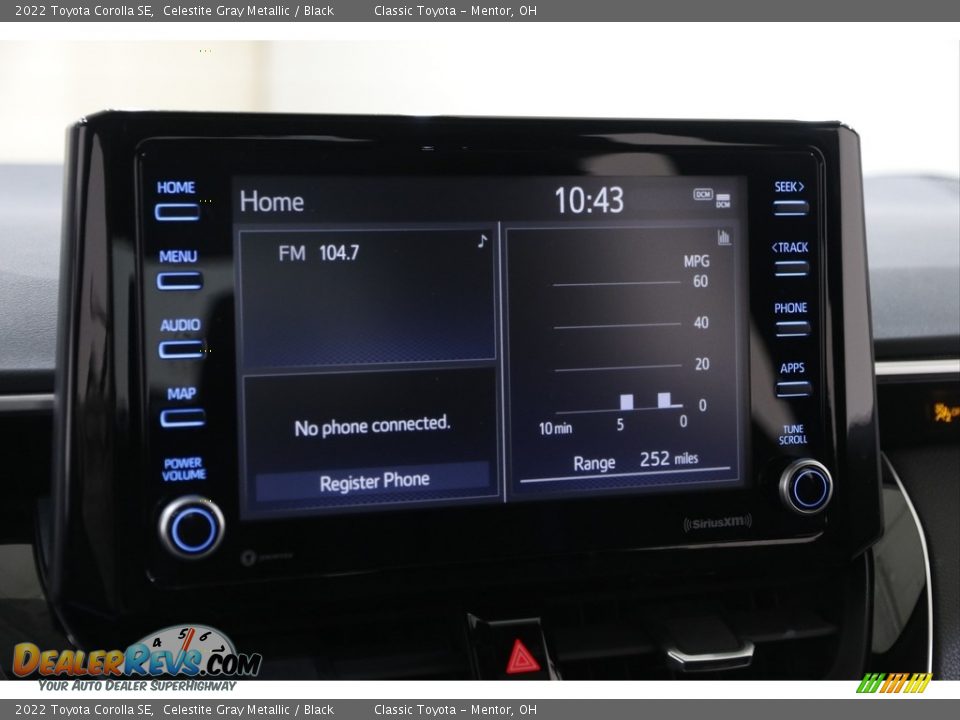 Controls of 2022 Toyota Corolla SE Photo #10