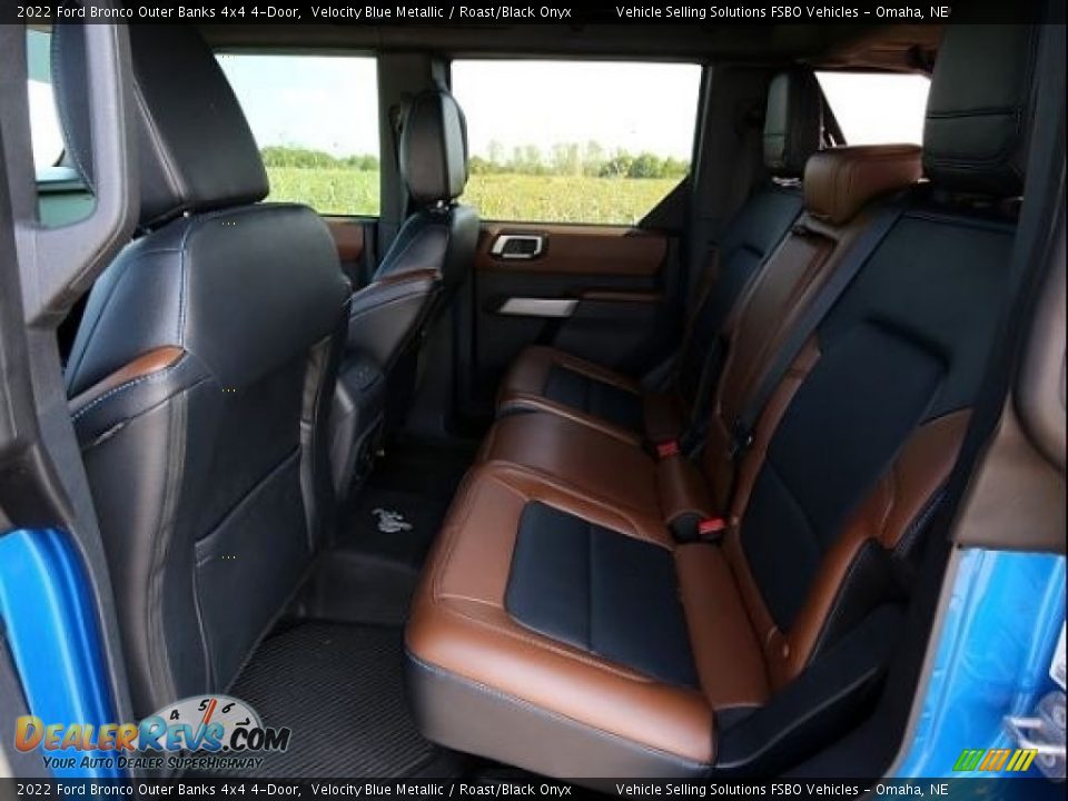 Rear Seat of 2022 Ford Bronco Outer Banks 4x4 4-Door Photo #25