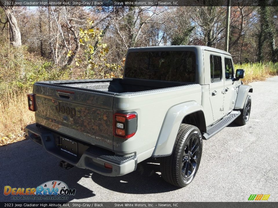 2023 Jeep Gladiator High Altitude 4x4 Sting-Gray / Black Photo #6