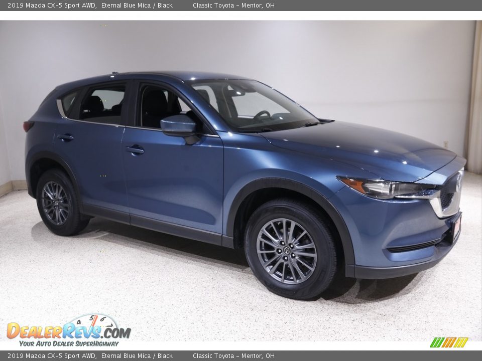 2019 Mazda CX-5 Sport AWD Eternal Blue Mica / Black Photo #1