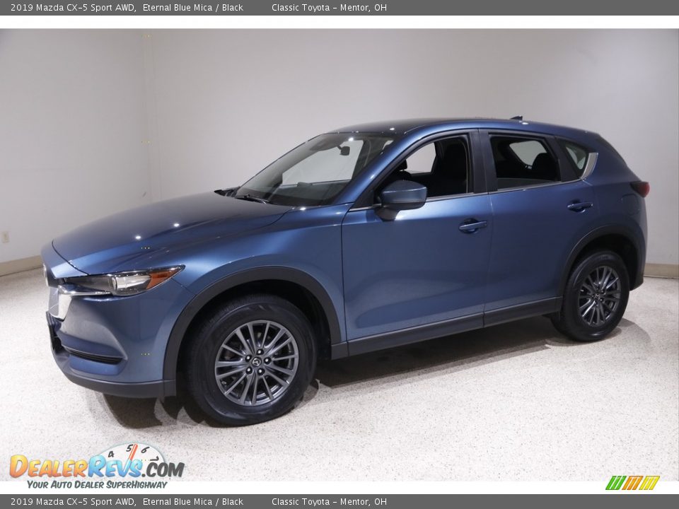 2019 Mazda CX-5 Sport AWD Eternal Blue Mica / Black Photo #3