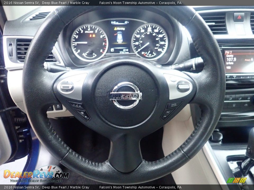 2016 Nissan Sentra SV Steering Wheel Photo #23