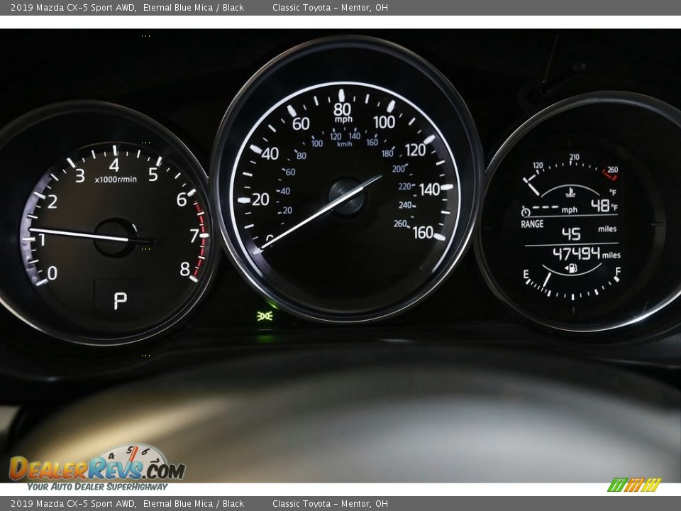 2019 Mazda CX-5 Sport AWD Eternal Blue Mica / Black Photo #8