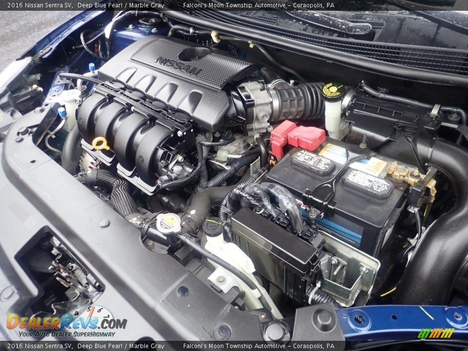 2016 Nissan Sentra SV 1.8 Liter DOHC 16-Valve CVTCS 4 Cylinder Engine Photo #29
