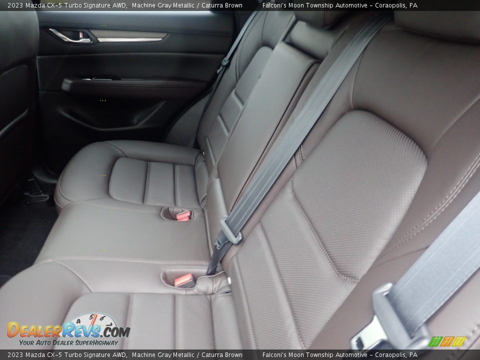 Rear Seat of 2023 Mazda CX-5 Turbo Signature AWD Photo #12