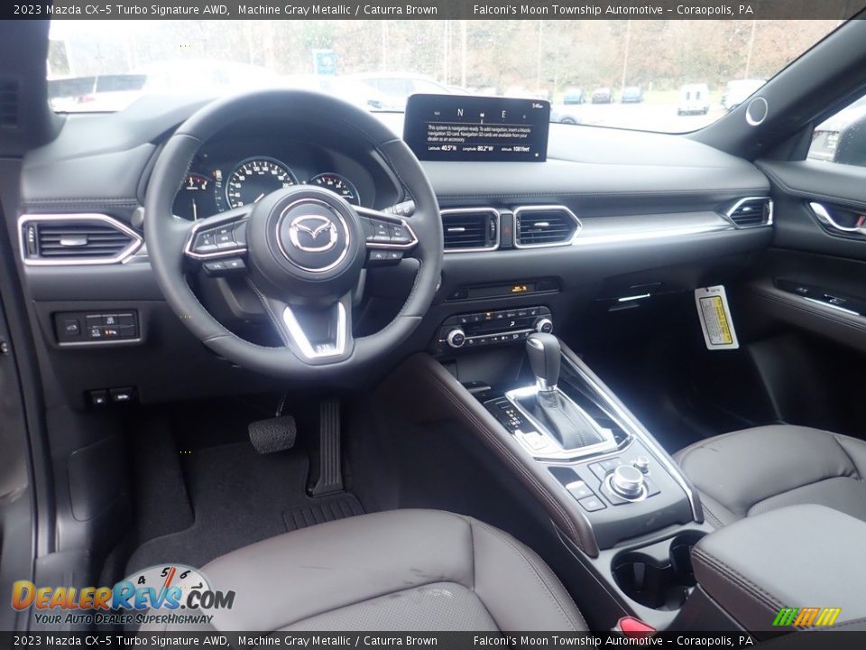 Front Seat of 2023 Mazda CX-5 Turbo Signature AWD Photo #13