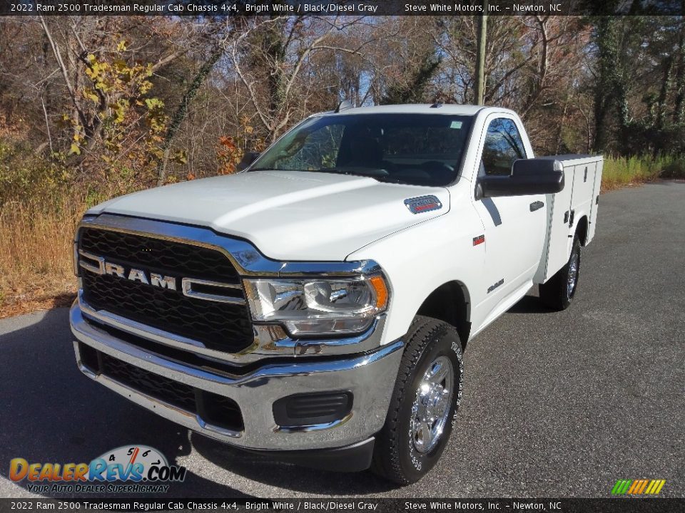 2022 Ram 2500 Tradesman Regular Cab Chassis 4x4 Bright White / Black/Diesel Gray Photo #2