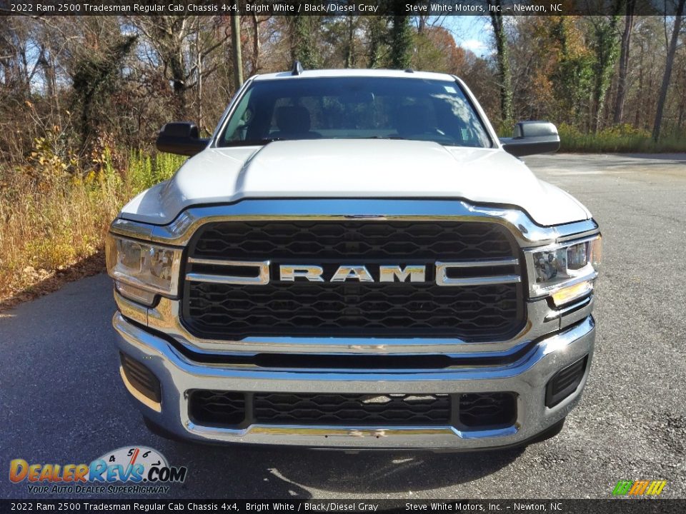 2022 Ram 2500 Tradesman Regular Cab Chassis 4x4 Bright White / Black/Diesel Gray Photo #3