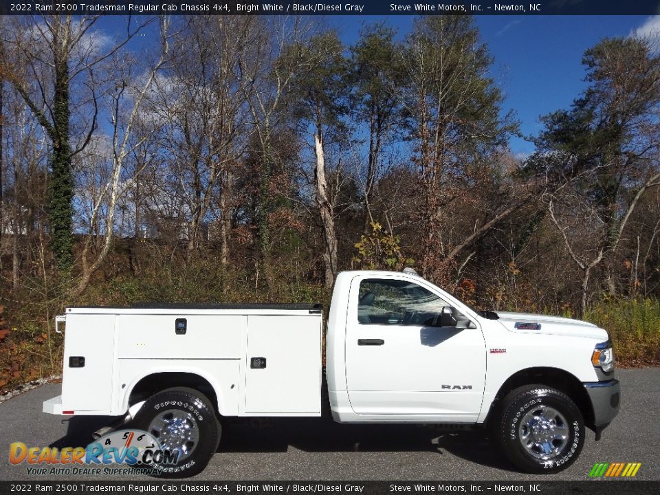 2022 Ram 2500 Tradesman Regular Cab Chassis 4x4 Bright White / Black/Diesel Gray Photo #5