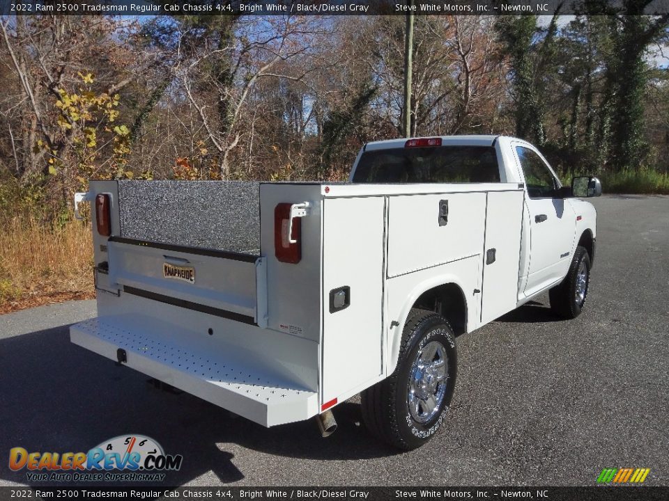 2022 Ram 2500 Tradesman Regular Cab Chassis 4x4 Bright White / Black/Diesel Gray Photo #6