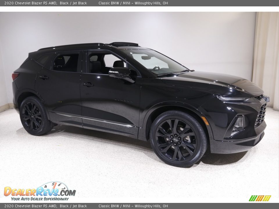 2020 Chevrolet Blazer RS AWD Black / Jet Black Photo #1