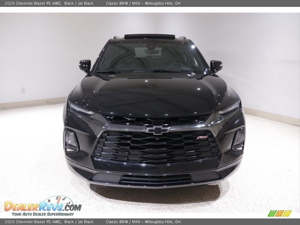 2020 Chevrolet Blazer RS AWD Black / Jet Black Photo #2