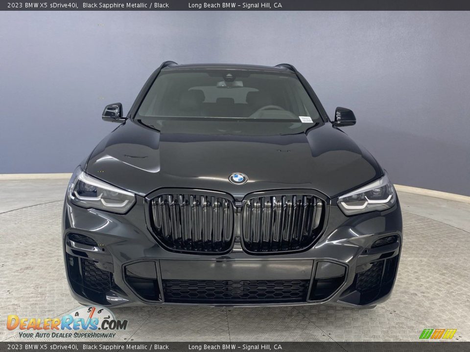2023 BMW X5 sDrive40i Black Sapphire Metallic / Black Photo #2