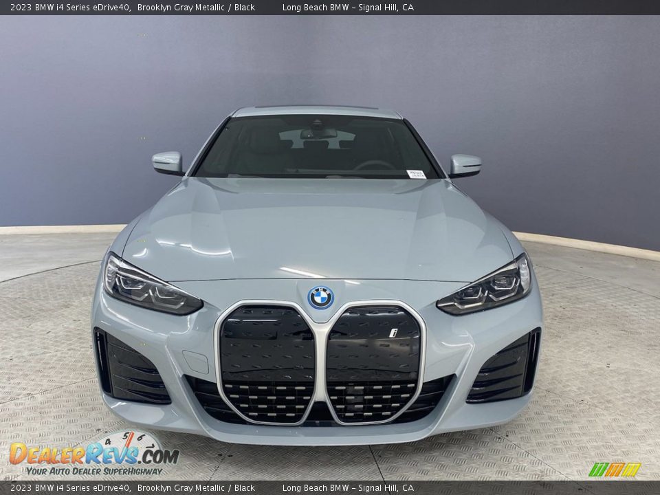 2023 BMW i4 Series eDrive40 Brooklyn Gray Metallic / Black Photo #2