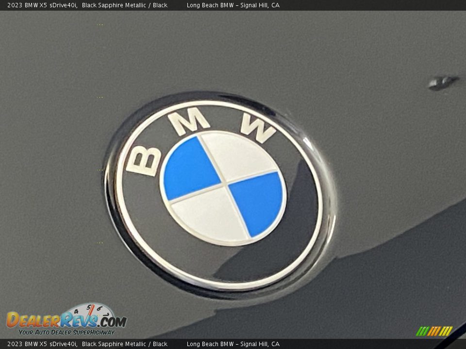 2023 BMW X5 sDrive40i Black Sapphire Metallic / Black Photo #5