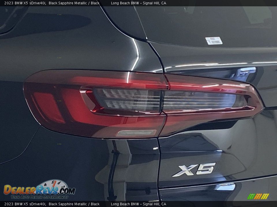 2023 BMW X5 sDrive40i Black Sapphire Metallic / Black Photo #6