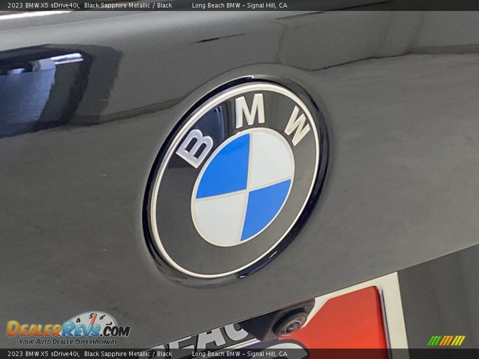 2023 BMW X5 sDrive40i Black Sapphire Metallic / Black Photo #7