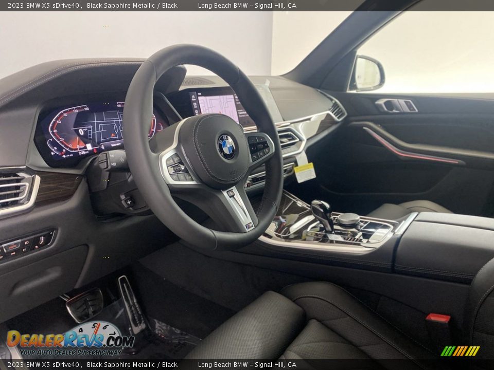 2023 BMW X5 sDrive40i Black Sapphire Metallic / Black Photo #12