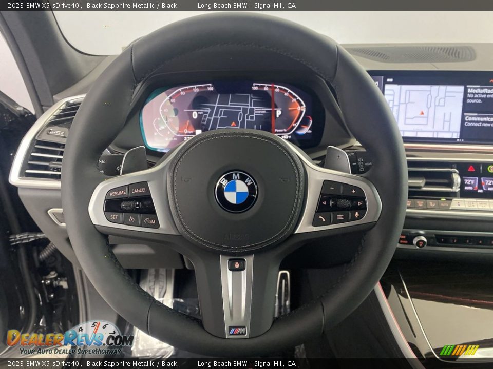 2023 BMW X5 sDrive40i Black Sapphire Metallic / Black Photo #14