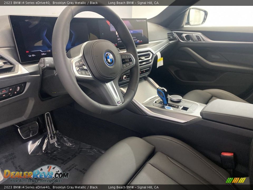 2023 BMW i4 Series eDrive40 Brooklyn Gray Metallic / Black Photo #12