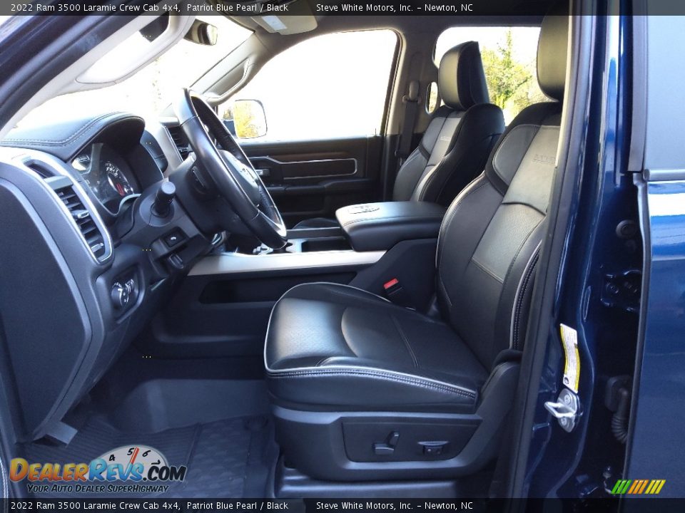 Front Seat of 2022 Ram 3500 Laramie Crew Cab 4x4 Photo #12