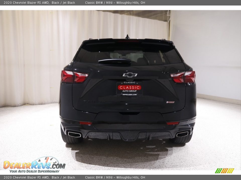 2020 Chevrolet Blazer RS AWD Black / Jet Black Photo #20