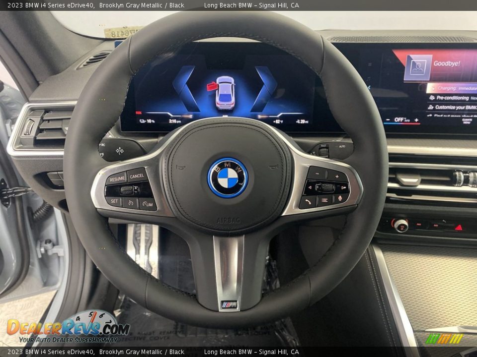 2023 BMW i4 Series eDrive40 Brooklyn Gray Metallic / Black Photo #14