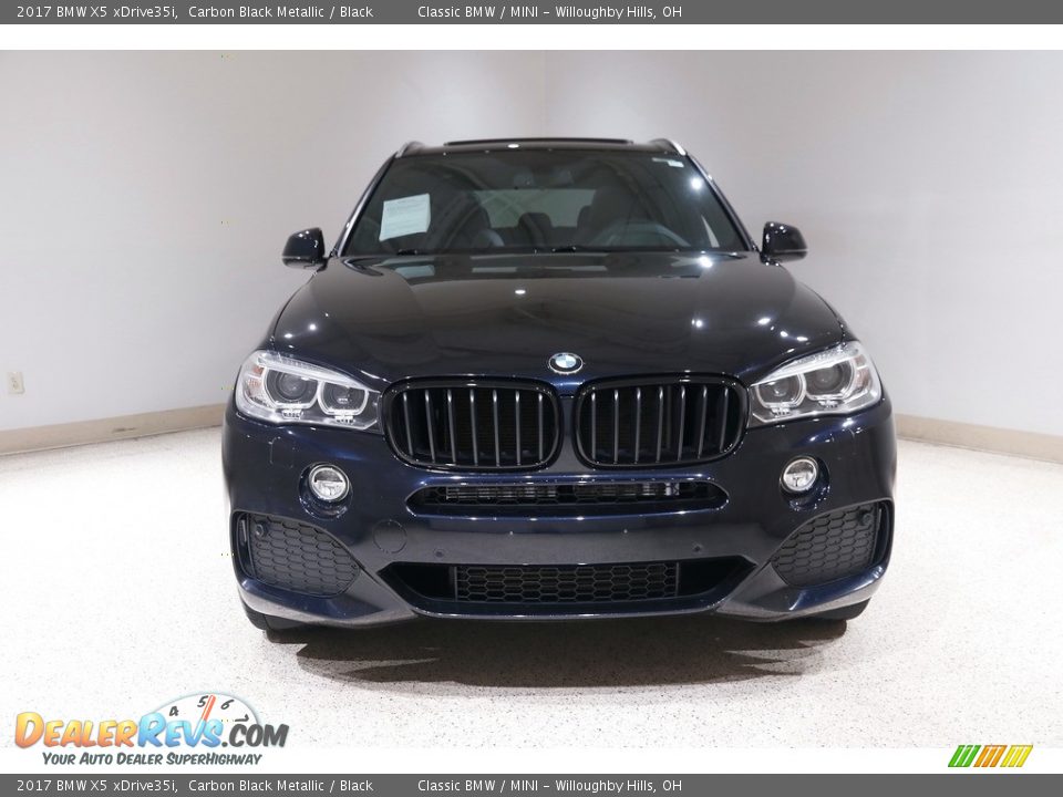 2017 BMW X5 xDrive35i Carbon Black Metallic / Black Photo #2