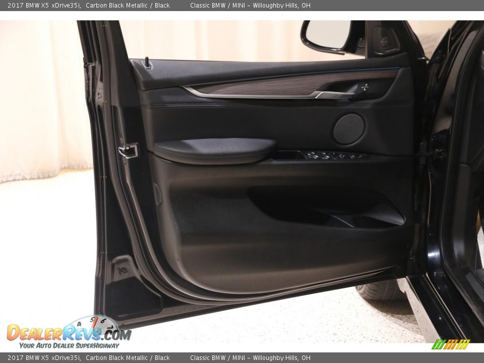 2017 BMW X5 xDrive35i Carbon Black Metallic / Black Photo #4