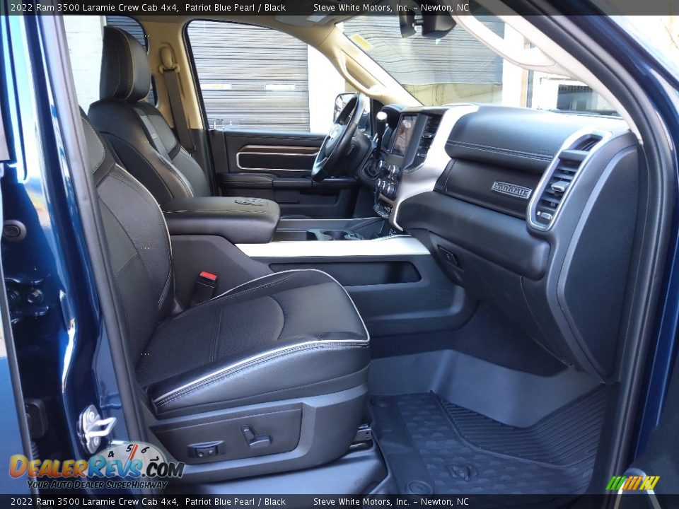 Front Seat of 2022 Ram 3500 Laramie Crew Cab 4x4 Photo #19