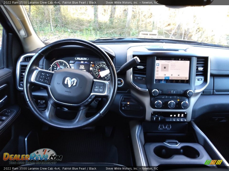 Dashboard of 2022 Ram 3500 Laramie Crew Cab 4x4 Photo #20