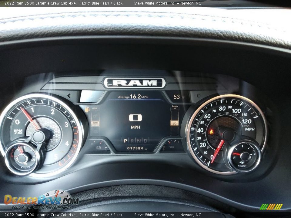 2022 Ram 3500 Laramie Crew Cab 4x4 Gauges Photo #23