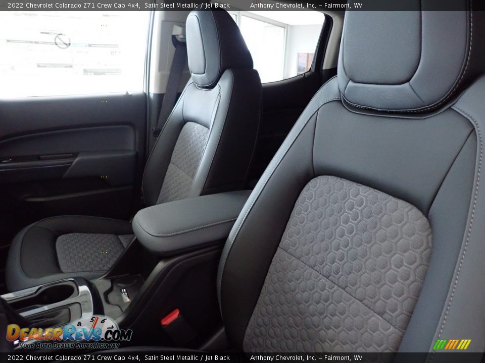 2022 Chevrolet Colorado Z71 Crew Cab 4x4 Satin Steel Metallic / Jet Black Photo #11