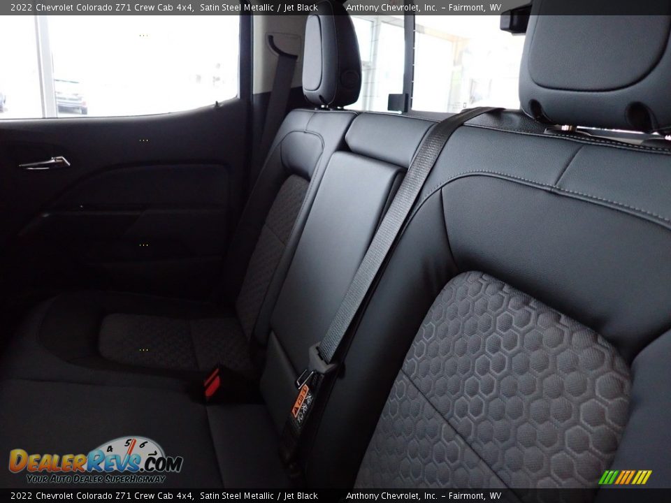 2022 Chevrolet Colorado Z71 Crew Cab 4x4 Satin Steel Metallic / Jet Black Photo #12