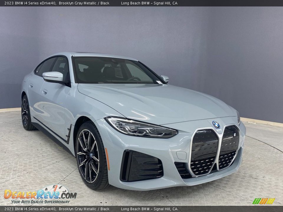 2023 BMW i4 Series eDrive40 Brooklyn Gray Metallic / Black Photo #27