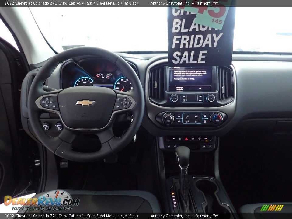 2022 Chevrolet Colorado Z71 Crew Cab 4x4 Satin Steel Metallic / Jet Black Photo #13