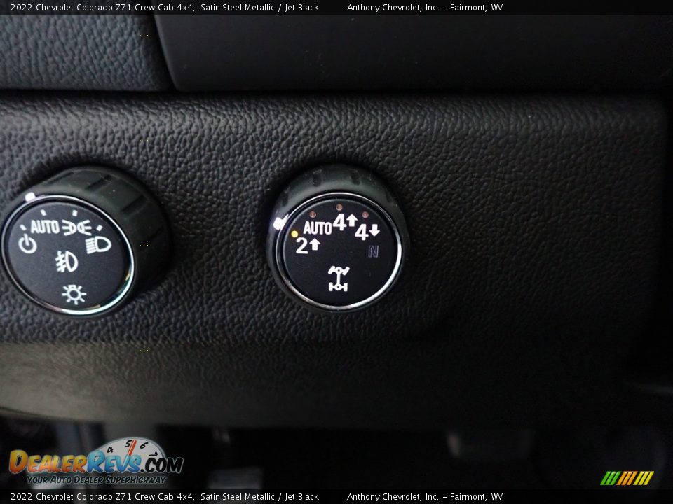 2022 Chevrolet Colorado Z71 Crew Cab 4x4 Satin Steel Metallic / Jet Black Photo #17