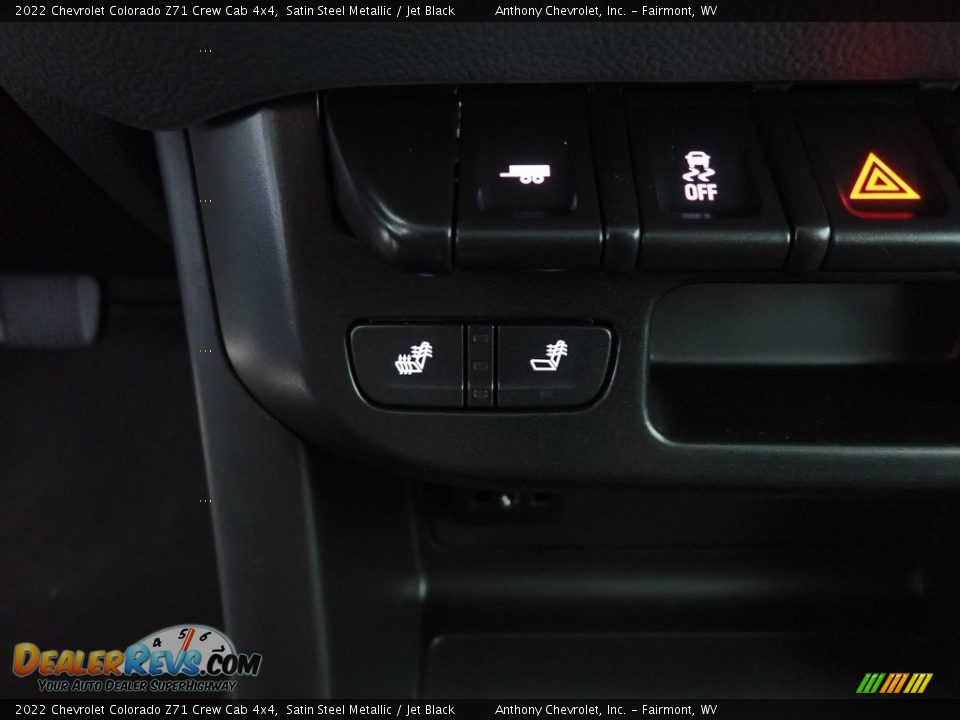 2022 Chevrolet Colorado Z71 Crew Cab 4x4 Satin Steel Metallic / Jet Black Photo #18