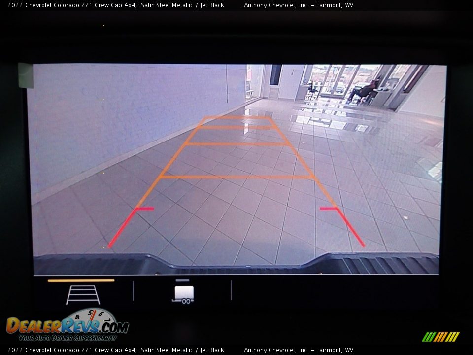 2022 Chevrolet Colorado Z71 Crew Cab 4x4 Satin Steel Metallic / Jet Black Photo #19