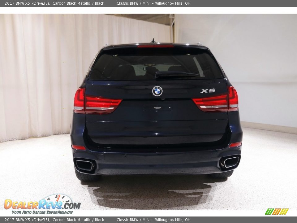 2017 BMW X5 xDrive35i Carbon Black Metallic / Black Photo #21